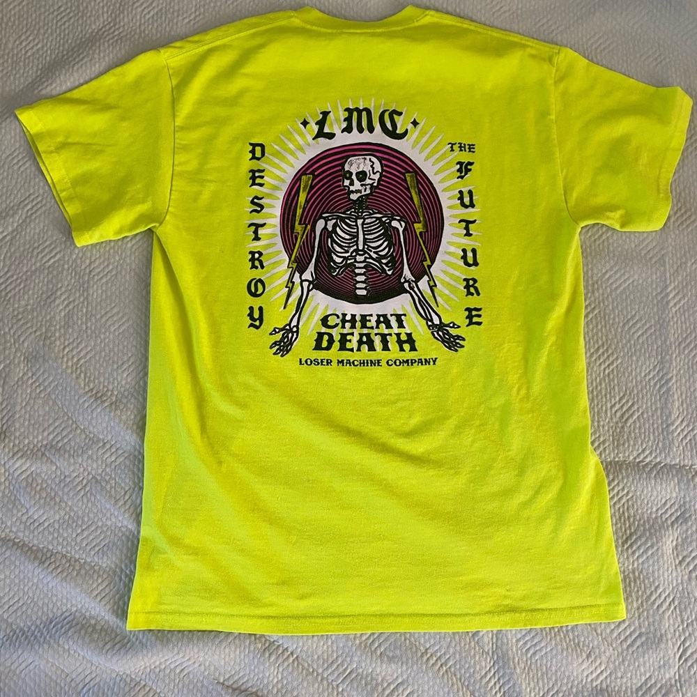 Loser Machine Yellow Graphic Tee